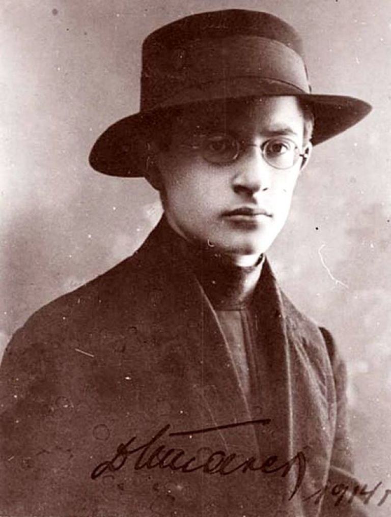 Димитър Талев през 1914 г.